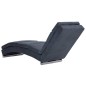 vidaXL Chaiselongue Grau Wildleder-Optik vidaXL Chaiselongue Grau Wildleder-Optik