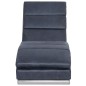 vidaXL Chaiselongue Grau Wildleder-Optik vidaXL Chaiselongue Grau Wildleder-Optik
