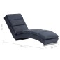 vidaXL Chaiselongue Grau Wildleder-Optik vidaXL Chaiselongue Grau Wildleder-Optik