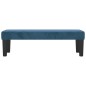 vidaXL Sitzbank Dunkelblau 100x30x30 cm Samt vidaXL Sitzbank Dunkelblau 100x30x30 cm Samt