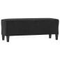 vidaXL Sitzbank Schwarz 100x35x41 cm Samt vidaXL Sitzbank Schwarz 100x35x41 cm Samt