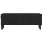 vidaXL Sitzbank Schwarz 100x35x41 cm Samt vidaXL Sitzbank Schwarz 100x35x41 cm Samt