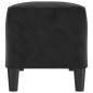 vidaXL Sitzbank Schwarz 100x35x41 cm Samt vidaXL Sitzbank Schwarz 100x35x41 cm Samt