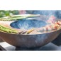 RedFire Feuerschale mit Grill ONYX 60 cm mit Abdeckung RedFire Feuerschale mit Grill ONYX 60 cm mit Abdeckung