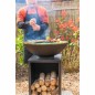 RedFire Feuerschale mit Grill ONYX 60 cm mit Abdeckung RedFire Feuerschale mit Grill ONYX 60 cm mit Abdeckung