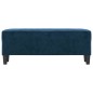 vidaXL Sitzbank Blau 100x35x41 cm Samt vidaXL Sitzbank Blau 100x35x41 cm Samt