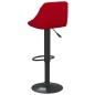 vidaXL Barhocker 2 Stk. Weinrot Samt vidaXL Barhocker 2 Stk. Weinrot Samt