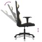 vidaXL Gaming-Stuhl mit Massagefunktion Schwarz und Creme Stoff vidaXL Gaming-Stuhl mit Massagefunktion Schwarz und Creme Stoff