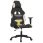 vidaXL Gaming-Stuhl mit Massagefunktion Schwarz und Creme Stoff vidaXL Gaming-Stuhl mit Massagefunktion Schwarz und Creme Stoff