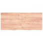 vidaXL Waschtischplatte Hellbraun 140x60x(2-4) cm Massivholz Behandelt vidaXL Waschtischplatte Hellbraun 140x60x(2-4) cm Massivholz Behandelt