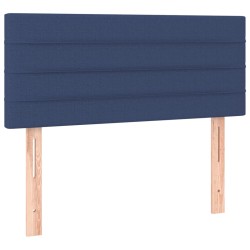vidaXL Kopfteil Blau 90x5x78/88 cm Stoff