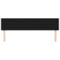 vidaXL Kopfteile 2 Stk. Schwarz 100x5x78/88 cm Stoff vidaXL Kopfteile 2 Stk. Schwarz 100x5x78/88 cm Stoff
