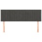 vidaXL Kopfteile 2 Stk. Dunkelgrau 72x5x78/88 cm Samt vidaXL Kopfteile 2 Stk. Dunkelgrau 72x5x78/88 cm Samt