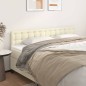 vidaXL Kopfteile 2 Stk. Creme 80x5x78/88 cm Kunstleder