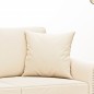 vidaXL Zierkissen 2 Stk. Creme 40x40 cm Samt vidaXL Zierkissen 2 Stk. Creme 40x40 cm Samt