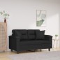 vidaXL Zierkissen 2 Stk. Schwarz 40x40 cm Mikrofasergewebe vidaXL Zierkissen 2 Stk. Schwarz 40x40 cm Mikrofasergewebe