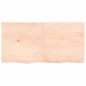 Waschtischplatte 120x60x6 cm Massivholz Unbehandelt Waschtischplatte 120x60x6 cm Massivholz Unbehandelt