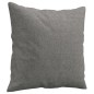 vidaXL Zierkissen 2 Stk. Dunkelgrau 40x40 cm Stoff vidaXL Zierkissen 2 Stk. Dunkelgrau 40x40 cm Stoff