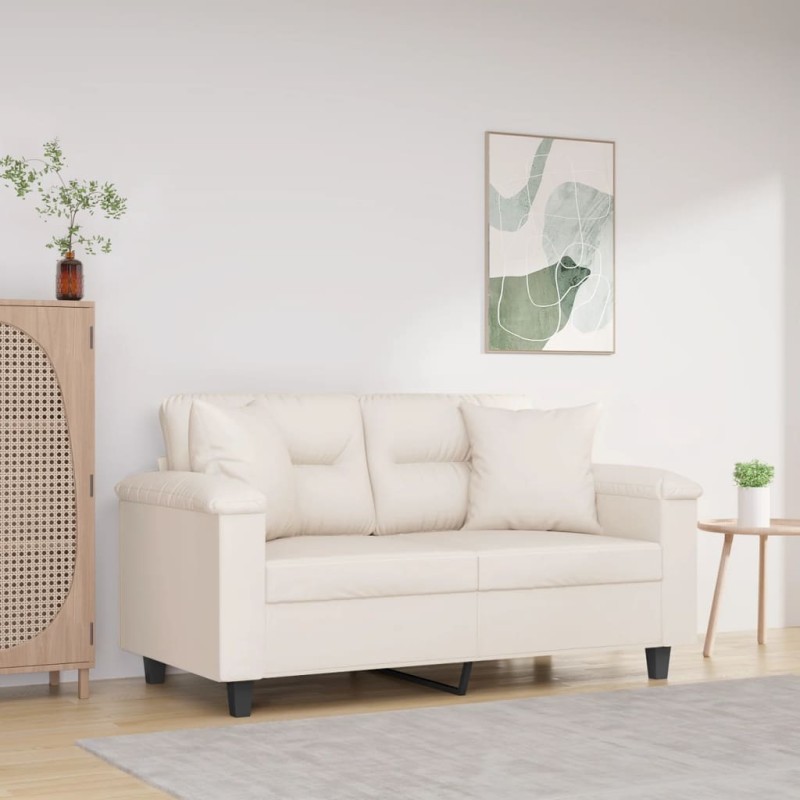 vidaXL Zierkissen 2 Stk. Beige 40x40 cm Mikrofasergewebe vidaXL Zierkissen 2 Stk. Beige 40x40 cm Mikrofasergewebe