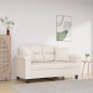 vidaXL Zierkissen 2 Stk. Beige 40x40 cm Mikrofasergewebe vidaXL Zierkissen 2 Stk. Beige 40x40 cm Mikrofasergewebe