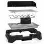 Tristar Elektrischer Tischgrill 2000 W 34,5 x 23 cm Schwarz Tristar Elektrischer Tischgrill 2000 W 34,5 x 23 cm Schwarz