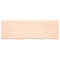 Waschtischplatte 180x60x6 cm Massivholz Unbehandelt Waschtischplatte 180x60x6 cm Massivholz Unbehandelt