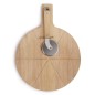 Livoo Pizza-Schneidebrett Set 30 cm Holz Livoo Pizza-Schneidebrett Set 30 cm Holz