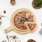 Livoo Pizza-Schneidebrett Set 30 cm Holz Livoo Pizza-Schneidebrett Set 30 cm Holz