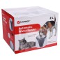 FLAMINGO Wasserspender für Haustiere Automatisch Adriana 2 L Grau FLAMINGO Wasserspender für Haustiere Automatisch Adriana 2 L Grau