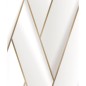DUTCH WALLCOVERINGS Tapete Geometric Weiß und Golden DUTCH WALLCOVERINGS Tapete Geometric Weiß und Golden