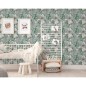 DUTCH WALLCOVERINGS Tapete Eden Grau und Hellgrün DUTCH WALLCOVERINGS Tapete Eden Grau und Hellgrün