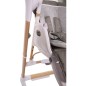 Bo Jungle 2-in-1 Schaukel-Hochstuhl Holz Weiß Bo Jungle 2-in-1 Schaukel-Hochstuhl Holz Weiß
