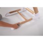 Bo Jungle 2-in-1 Schaukel-Hochstuhl Holz Weiß Bo Jungle 2-in-1 Schaukel-Hochstuhl Holz Weiß