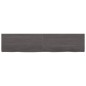vidaXL Waschtischplatte Dunkelbraun 180x40x(2-6)cm Massivholz vidaXL Waschtischplatte Dunkelbraun 180x40x(2-6)cm Massivholz