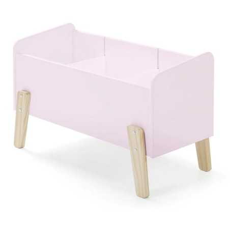 Vipack Kids Spielzeugkiste Kiddy Holz Altrosa