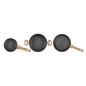 Livoo 5-tlg. Kochgeschirr-Set Aluminium Schwarz Livoo 5-tlg. Kochgeschirr-Set Aluminium Schwarz