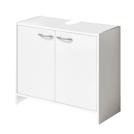 FMD Waschbeckenunterschrank 63,7x28,1x55 cm Weiß