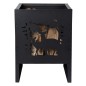 Esschert Design Feuerkorb Hirsch Quadratisch Esschert Design Feuerkorb Hirsch Quadratisch