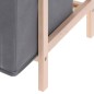 H&S Collection Aufbewahrungsschrank mit 3 Aufbewahrungsboxen Dunkelgrau H&S Collection Aufbewahrungsschrank mit 3 Aufbewahrungsboxen Dunkelgrau