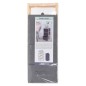 H&S Collection Aufbewahrungsschrank mit 3 Aufbewahrungsboxen Dunkelgrau H&S Collection Aufbewahrungsschrank mit 3 Aufbewahrungsboxen Dunkelgrau