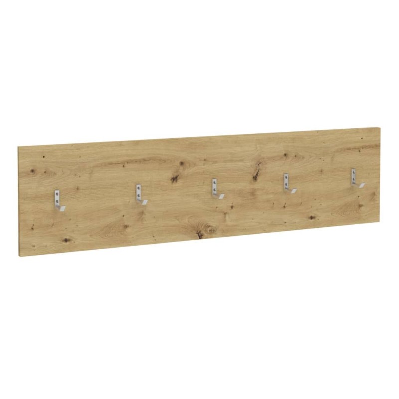 FMD Wandgarderobe 108,9x1,5x28,1 cm Artisan-Eiche FMD Wandgarderobe 108,9x1,5x28,1 cm Artisan-Eiche