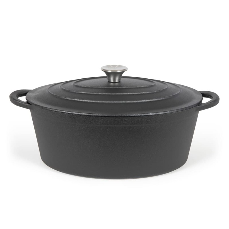 Livoo Bräter Oval 34 cm 7 L Schwarz Livoo Bräter Oval 34 cm 7 L Schwarz