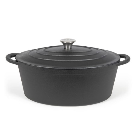 Livoo Bräter Oval 34 cm 7 L Schwarz