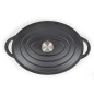 Livoo Bräter Oval 34 cm 7 L Schwarz Livoo Bräter Oval 34 cm 7 L Schwarz