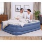 Bestway Luftbett Tritech 2 Personen 203x152x56 cm Blau und Grau Bestway Luftbett Tritech 2 Personen 203x152x56 cm Blau und Grau