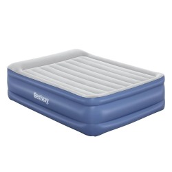 Bestway Luftbett Tritech 2 Personen 203x152x56 cm Blau und Grau