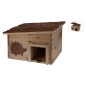 ProGarden Igelhaus Holz mit Baumrinde 34x28x22 cm ProGarden Igelhaus Holz mit Baumrinde 34x28x22 cm