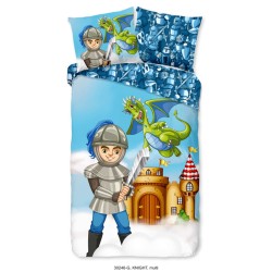 Good Morning Kinderbettwäsche Knight 140×200/220 cm