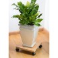 Nature Pflanzenroller Quadratisch 30x30 cm Braun BPC Nature Pflanzenroller Quadratisch 30x30 cm Braun BPC