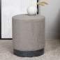 Venture Home Hocker Benji 35x35x42,5 cm Teddy Schwarz und Greige Venture Home Hocker Benji 35x35x42,5 cm Teddy Schwarz und Greige